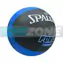 Balón Baloncesto Spalding Competicion Force #7/ Azul-negro