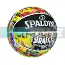 Balón Baloncesto Spalding Competicion Graffiti #7/ Negro-colores