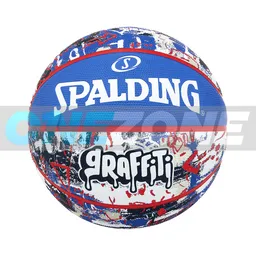 Balón Baloncesto Spalding Competicion Graffiti #7/ Azul-colores