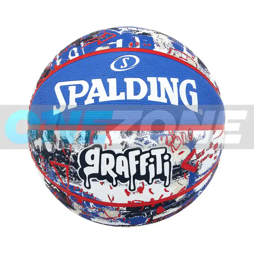 Balón Baloncesto Spalding Competicion Graffiti #7/ Azul-colores