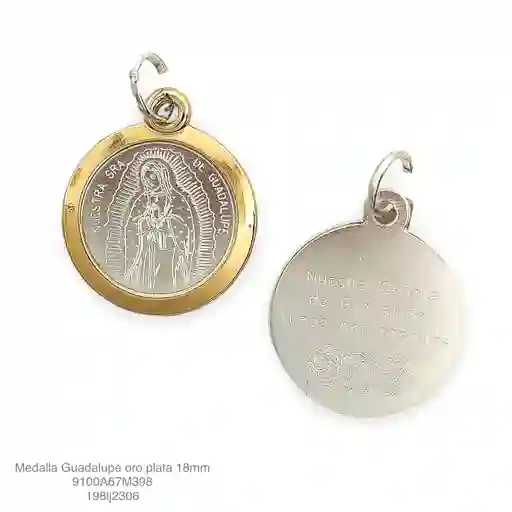 Medalla Virgen De Guadalupe