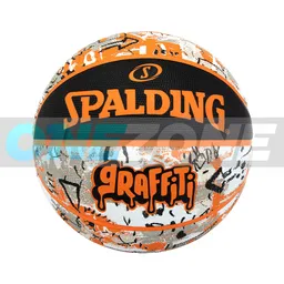 Balón Baloncesto Spalding Competicion Graffiti #7/ Naranja-colores