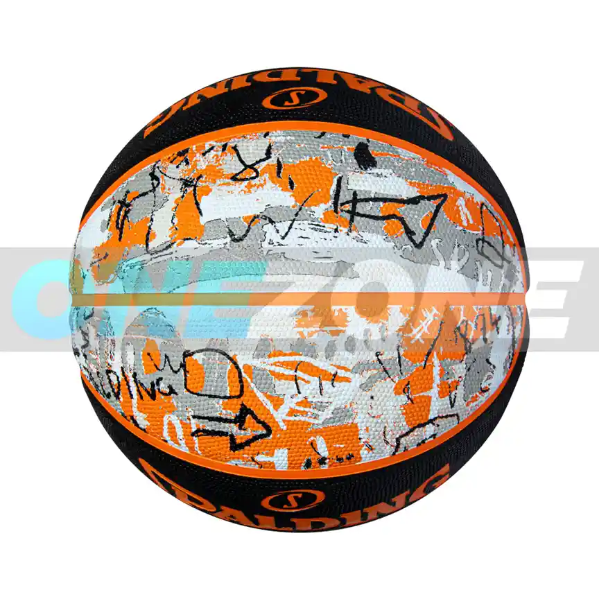 Balón Baloncesto Spalding Competicion Graffiti #7/ Naranja-colores