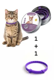 Collar Relajante Para Gatos Feromona 1+1 (2 Uni)