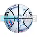 Balón Baloncesto Spalding Competicio Series Marble #7/ Blanco-azul-rojo