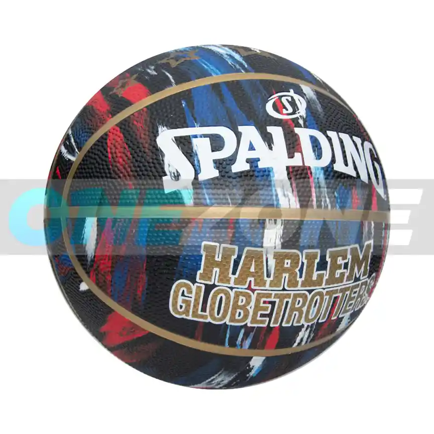 Balón Baloncesto Spalding Series Marble Globetrote #7/ Negro-colores