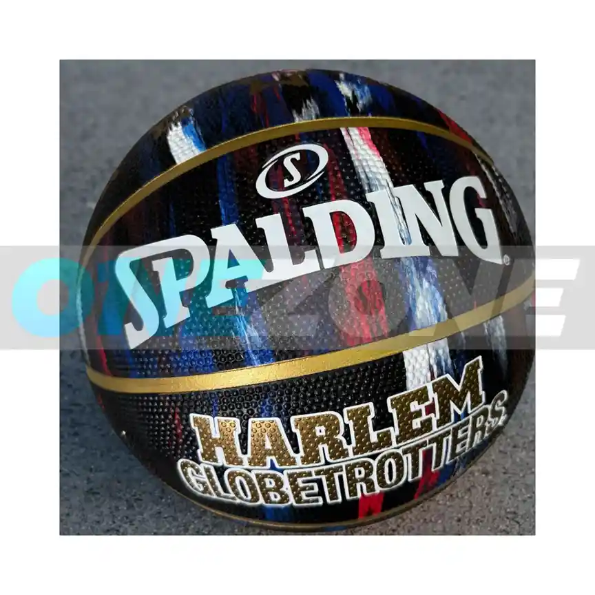 Balón Baloncesto Spalding Series Marble Globetrote #7/ Negro-colores