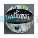 Balón Baloncesto Spalding Comp Series Marble #7/ Negro-blanco