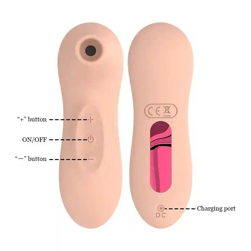 Succionador De Clitoris Recargable Usb 10 Vel