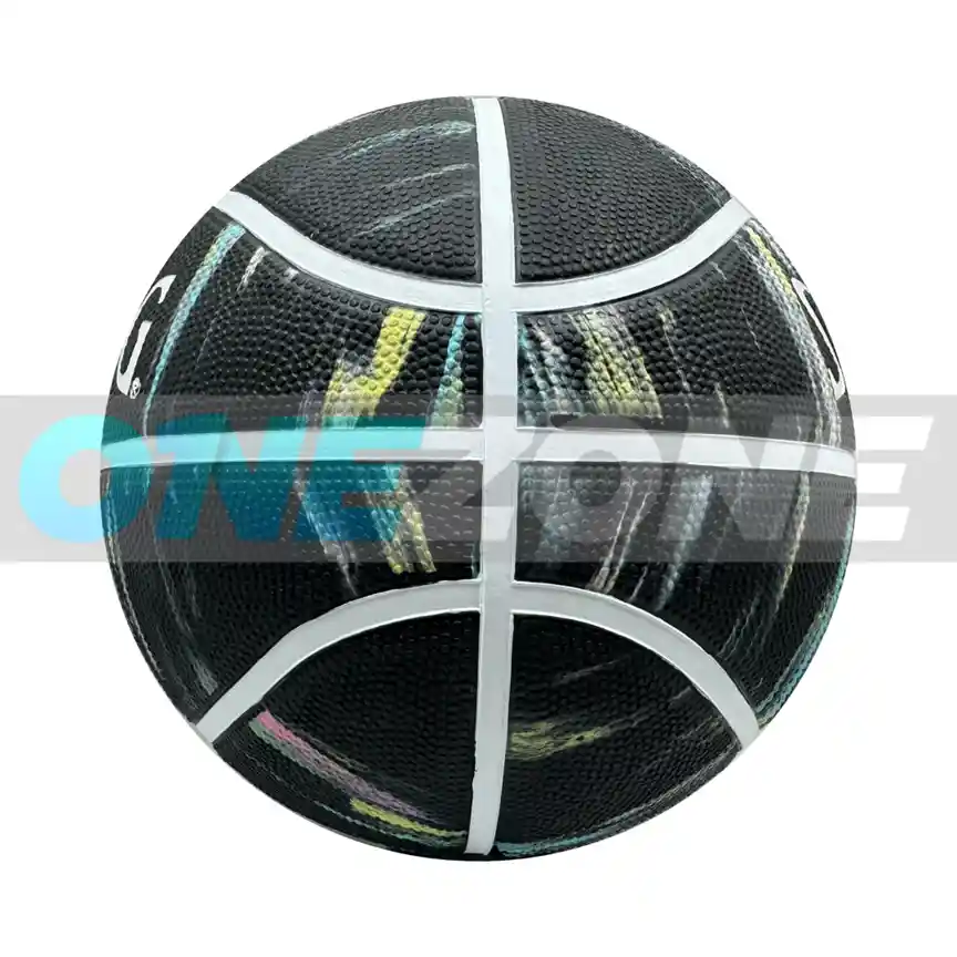 Balón Baloncesto Spalding Comp Series Marble #7/ Negro-colores