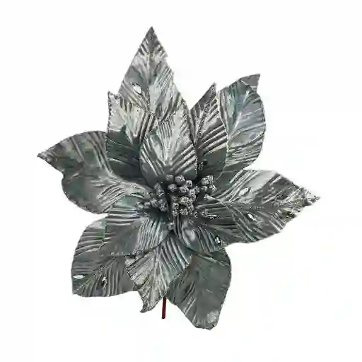 Pick Santini Poinsettia 31x30cm Plateado