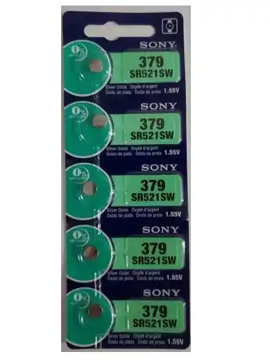 Pila Reloj Murata 379 Sr521sw 1.55v /unidad