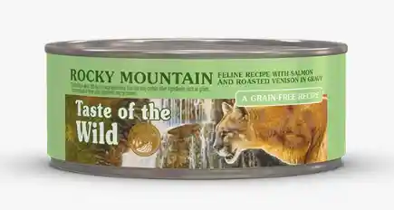 Taste Of The Wild® Rocky Mountain Feline Recipe With Salmon And Venison In Gravy 3.0 Oz (85 G)