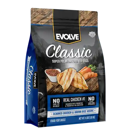 Evolve Dog Classic Chicken - Pollo 4 Lb - 1.81 Kg