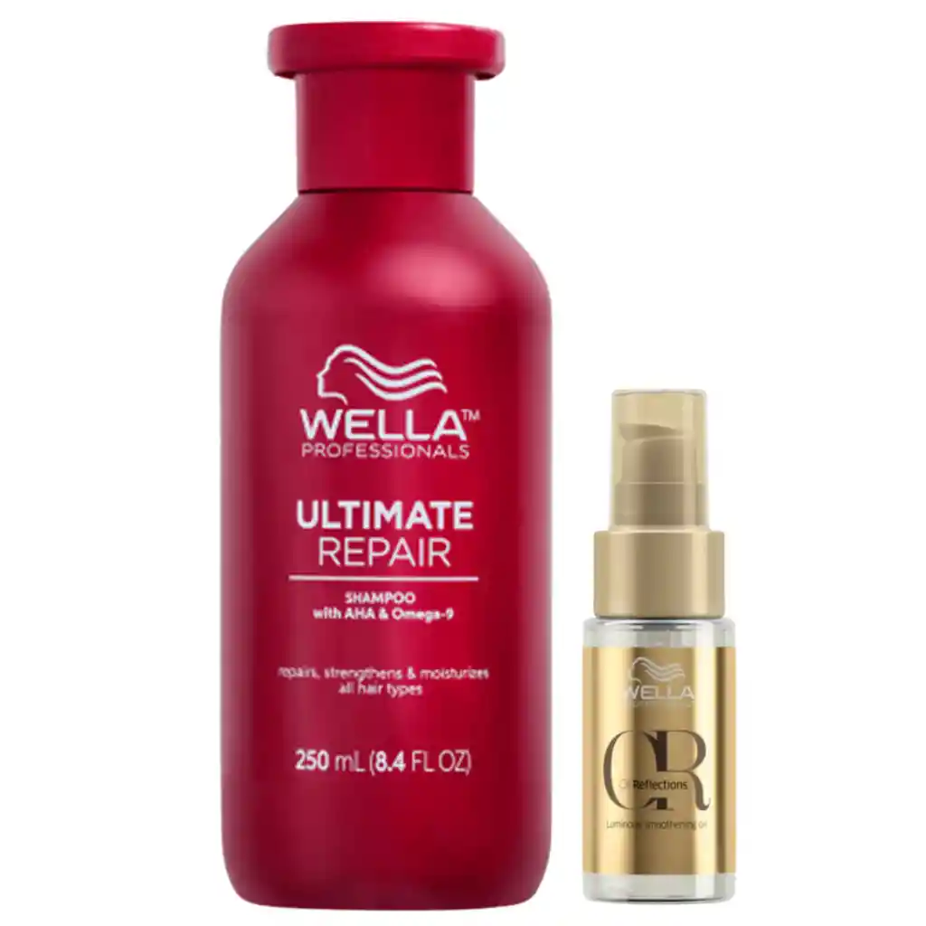 Wella Shampoo Ultimate Repair X250ml + Oleo 30ml