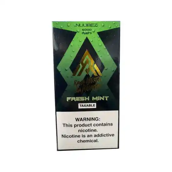 Nubeez Vapeador Fresh Mint Desechable 50mg 5.000 puff