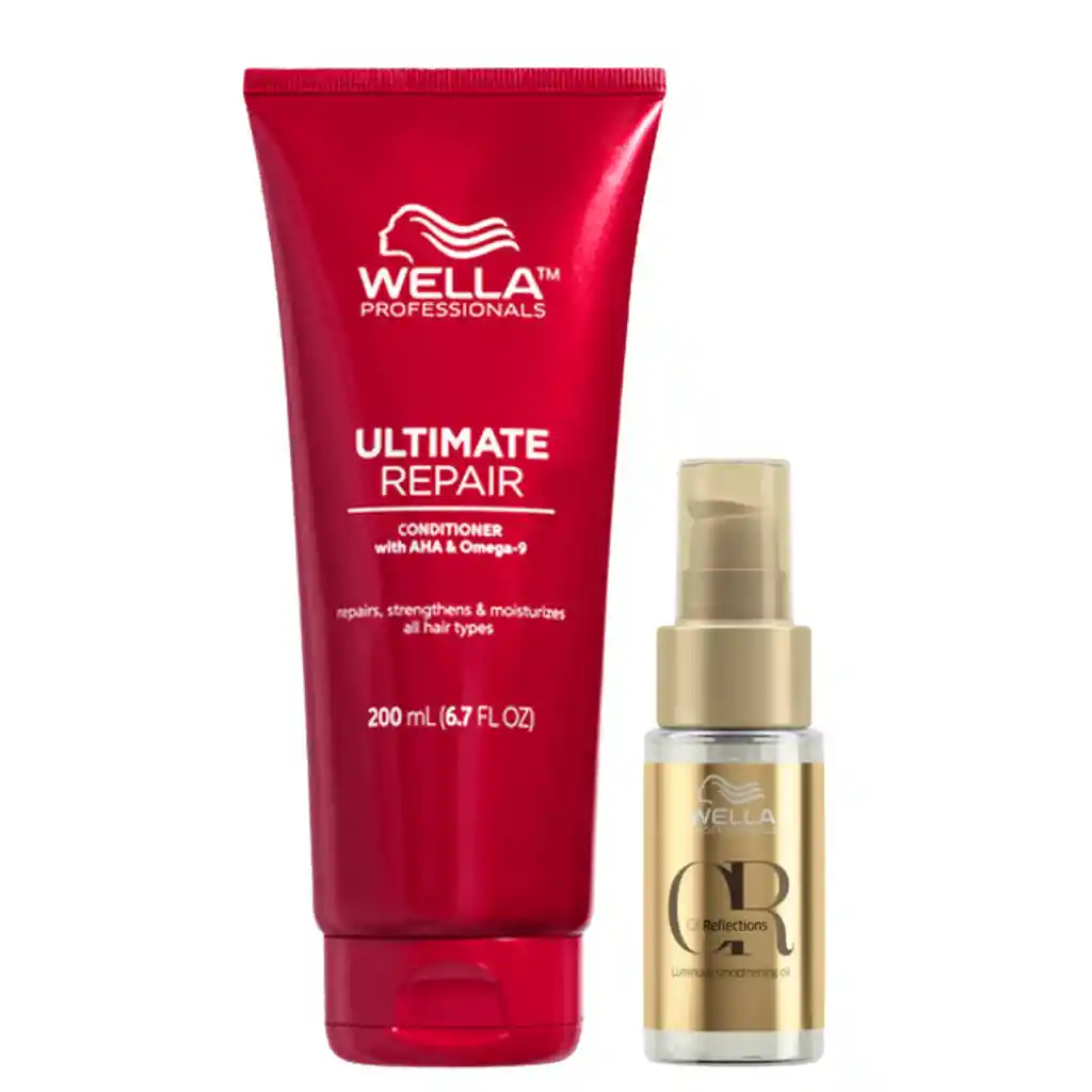 Wella Acondicionador Ultimate Repair 200ml + Oleo 30ml