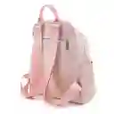 Morral Nylon Cierres Metálicos Contraste En Bolsillo