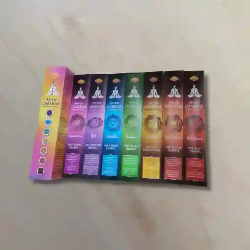 Incienso De Los 7 Chakras