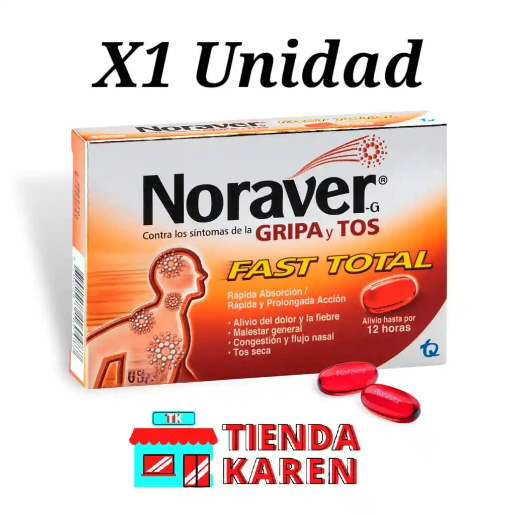 N0raver Gripa Y Tos X1unidad