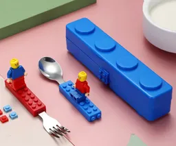 Set De Cubiertos Lego En Caja