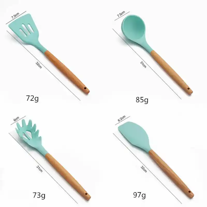 Set De Utensilios De Cocina Por 12 Piezas Cucharas