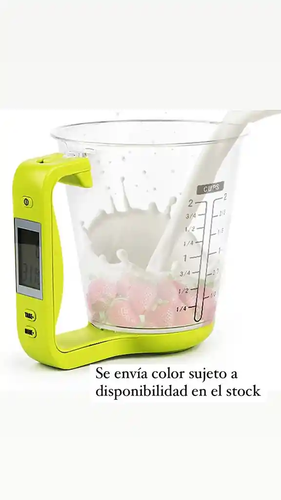 Gramera Vaso Digital - Scale Cup - Jarra Medidor 500 Ml 16 Onz