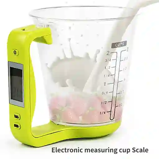 Gramera Vaso Digital - Scale Cup - Jarra Medidor 500 Ml 16 Onz