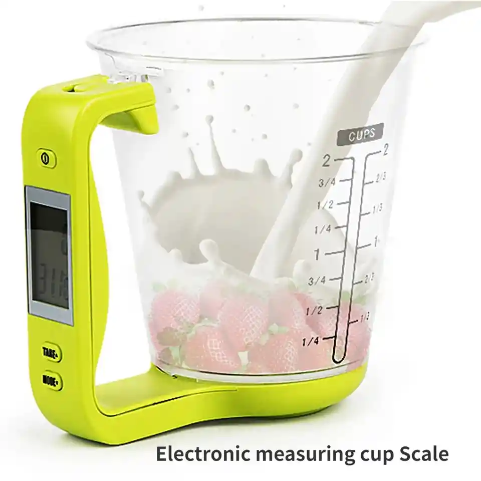 Gramera Vaso Digital - Scale Cup - Jarra Medidor 500 Ml 16 Onz