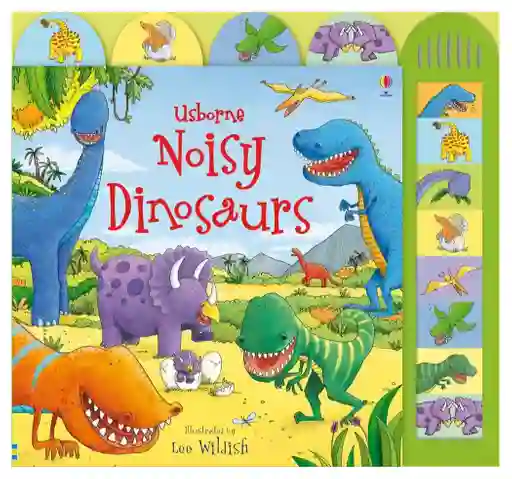 Libro Interactivo Con Sonidos De Dinosaurios Usborne Niños