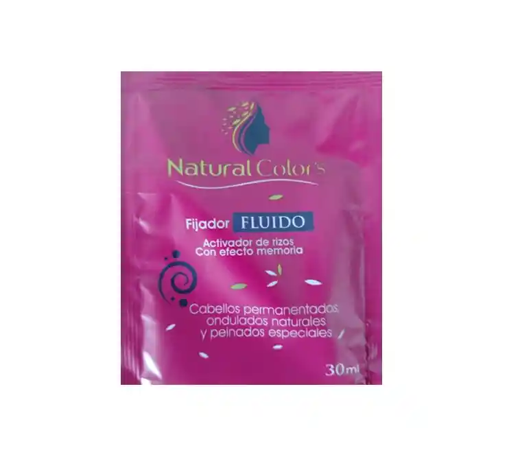 Fijador Fluido Activador De Rizos 30ml Nc