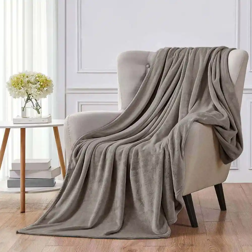 Cobija Expressions 180cm X 200 Taupe Xtra Doble