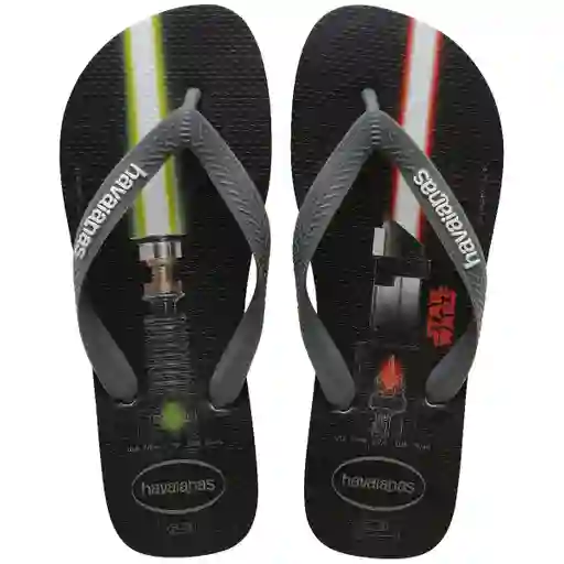 Chanclas Sandalias Havaianas Star Wars Negro Gris Talla 33