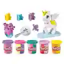 Juego Play-doh Unicornio Mágico Crea Colores Para Niños