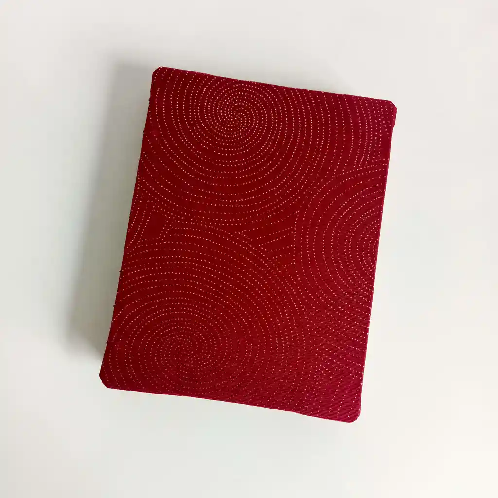 Cuaderno Copto Guinda Pequeño (g)