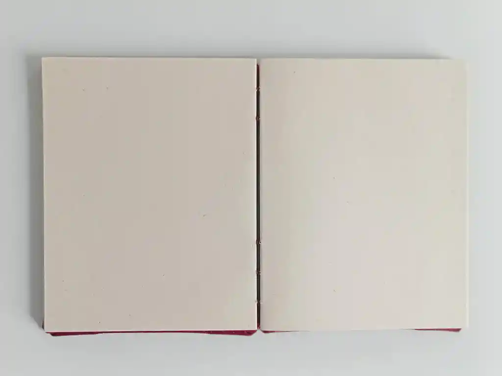 Cuaderno Copto Guinda Pequeño (g)