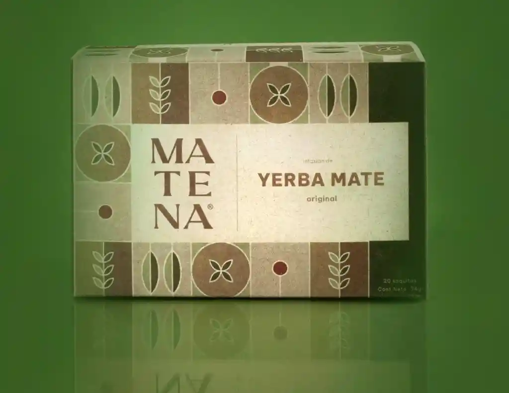 Saquitos De Yerba Mate Sabor Original X 20 Unds