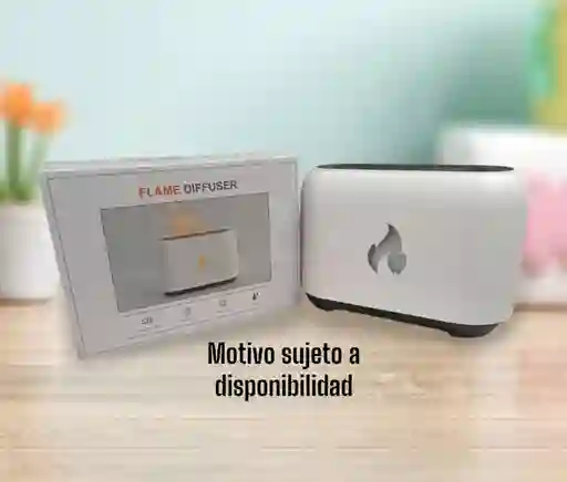 Humidificador Difusor De Aromas Tipo Flama