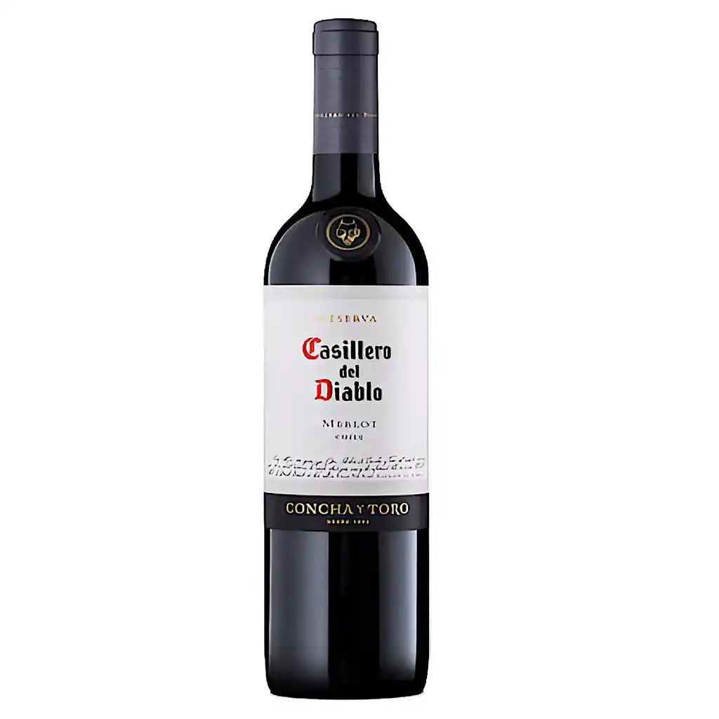 Vino Casillero Del Diablo Merlot 750ml