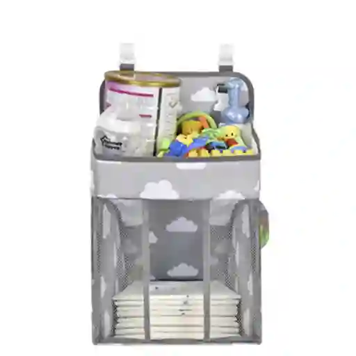 Organizador Cambiador Pañales Cradle Star Carrito De Pañales Gris