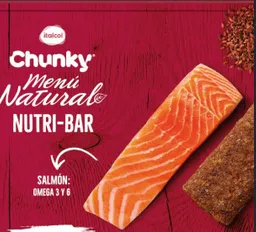 Nutri Bar Snack Natural Para Perros X 1 Barra Sabor Salmon Y Arandanos