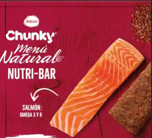 Nutri Bar Snack Natural Para Perros X 1 Barra Sabor Salmon Y Arandanos