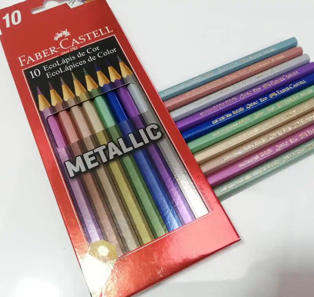 Colores Metalizados Faber Castell (metalicos)