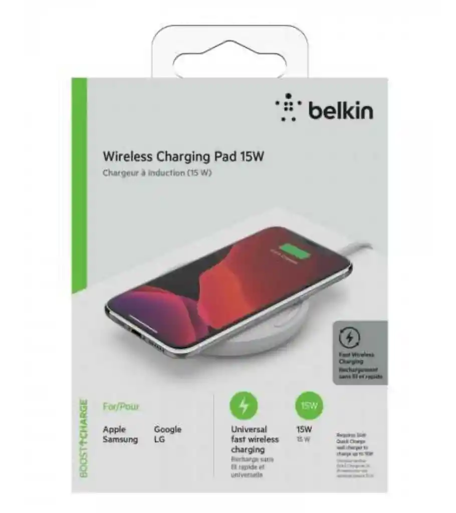 Cargador Inalambrico Magsafe Belkin 15w