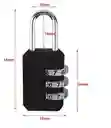 Mini Candado Locker Gris Maleta De Viaje 30mm Clave Numérica