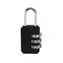 Mini Candado Locker Gris Maleta De Viaje 30mm Clave Numérica