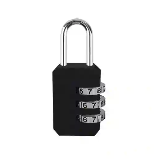Mini Candado Locker Gris Maleta De Viaje 30mm Clave Numérica