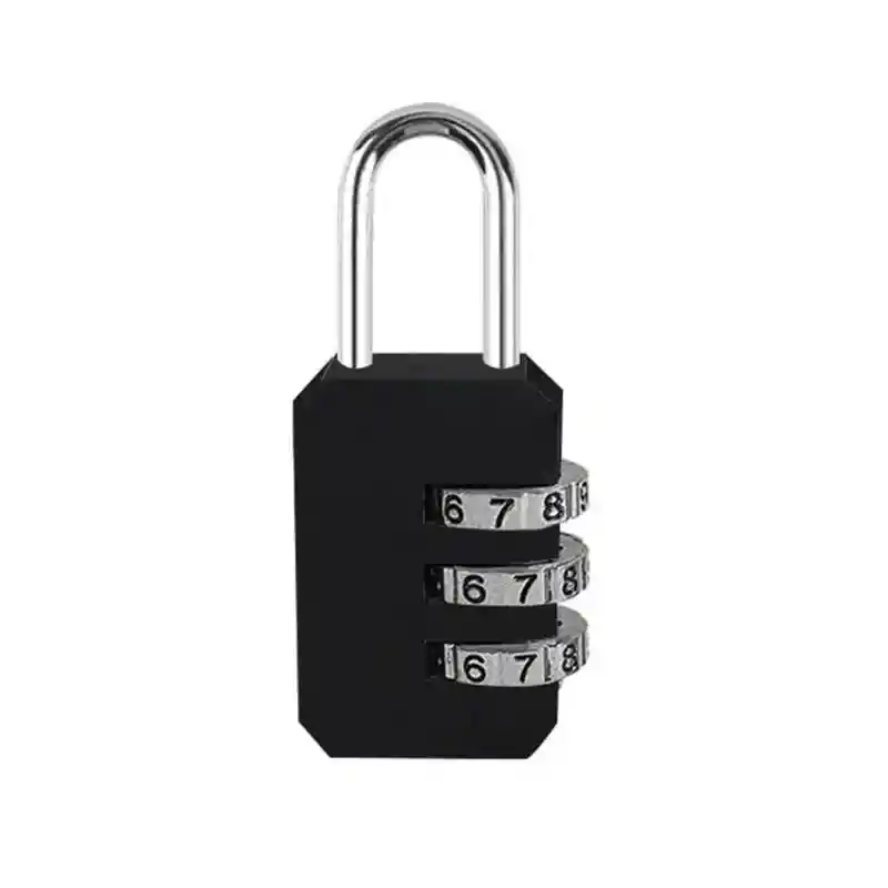 Mini Candado Locker Gris Maleta De Viaje 30mm Clave Numérica