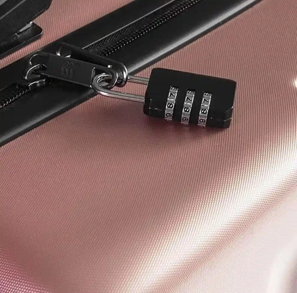 Mini Candado Locker Gris Maleta De Viaje 30mm Clave Numérica