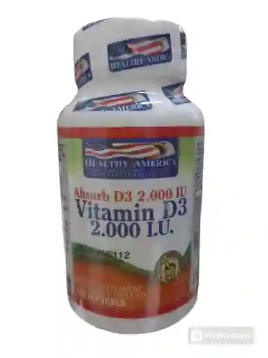 Vitamina D3 2000iu X 100 Sofgels